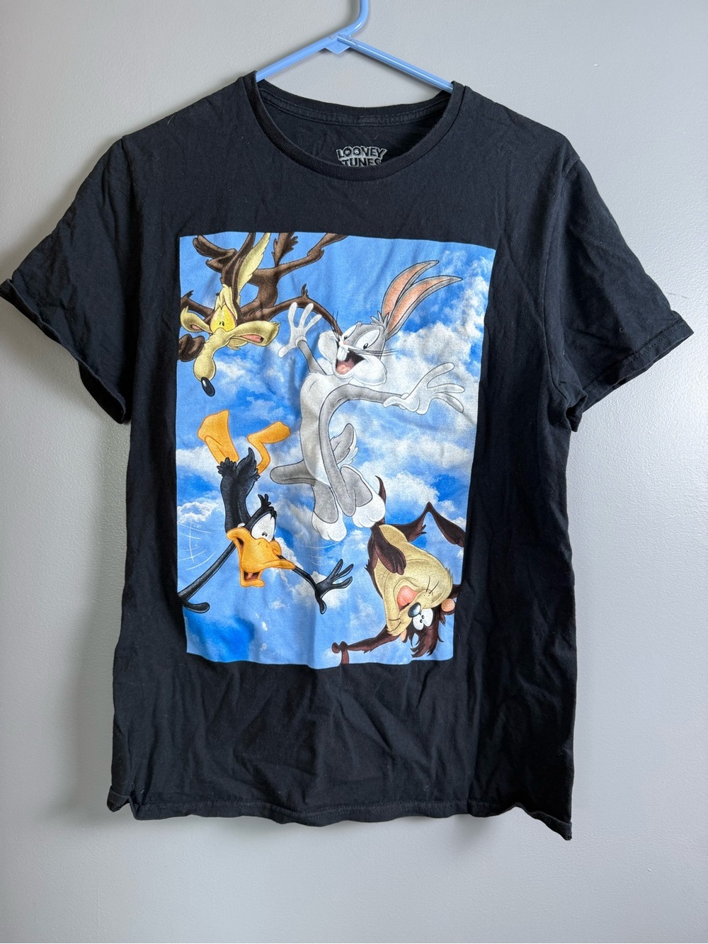 Looney Tunes Graphic 100% Cotton Tee Shirt Mens Sz M